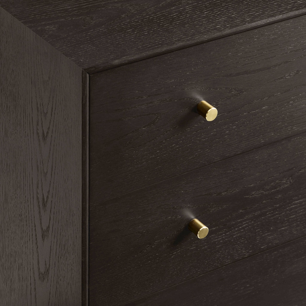 Heidi Oak 3 Drawer Chest - Walnut