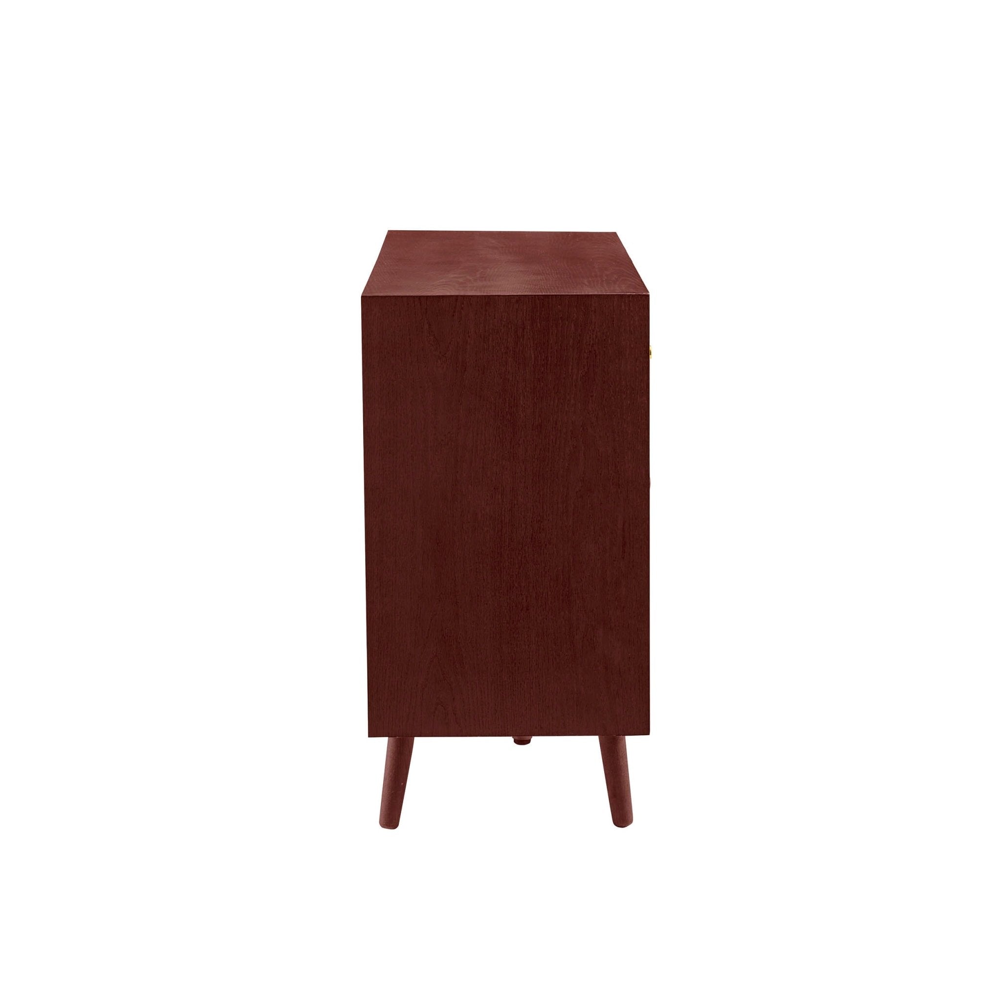 Heidi Oak 6 Drawer Chest - Cherry Wood