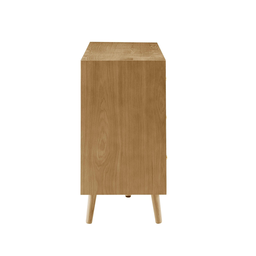 Heidi Oak 6 Drawer Chest - Light Wood