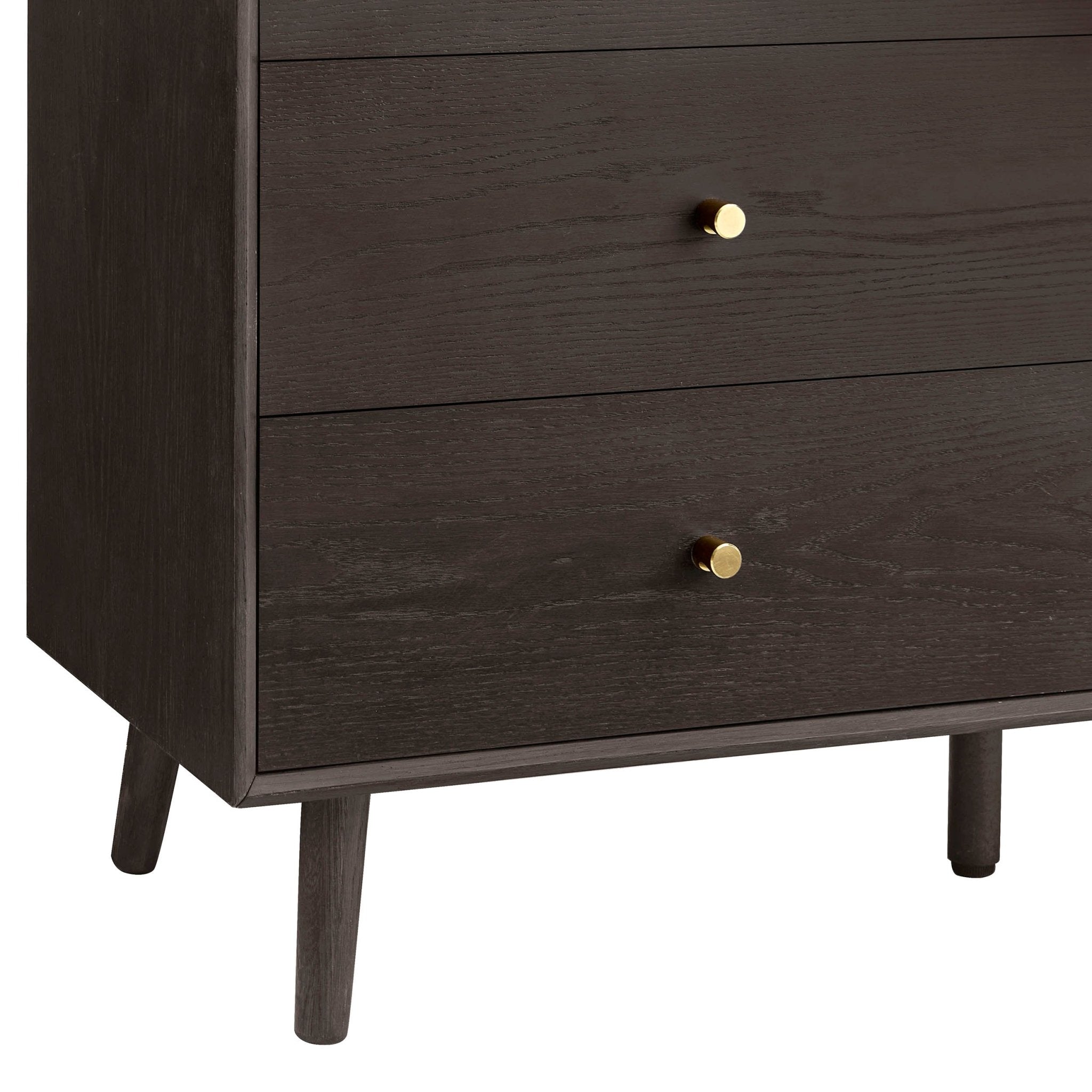 Heidi Oak 6 Drawer Chest - Walnut