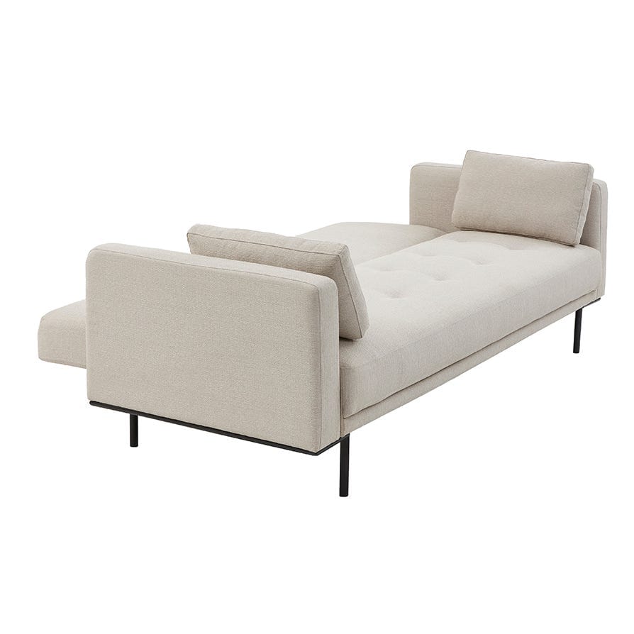Hudson Click Clack Sofa Bed - Stone Grey