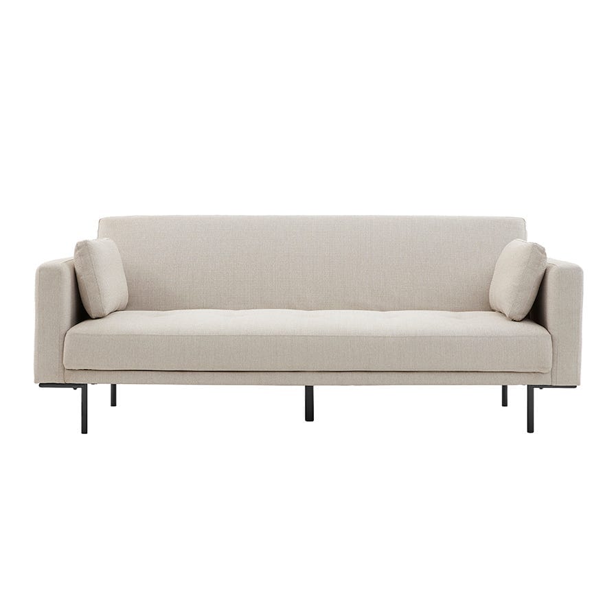Hudson Click Clack Sofa Bed - Stone Grey