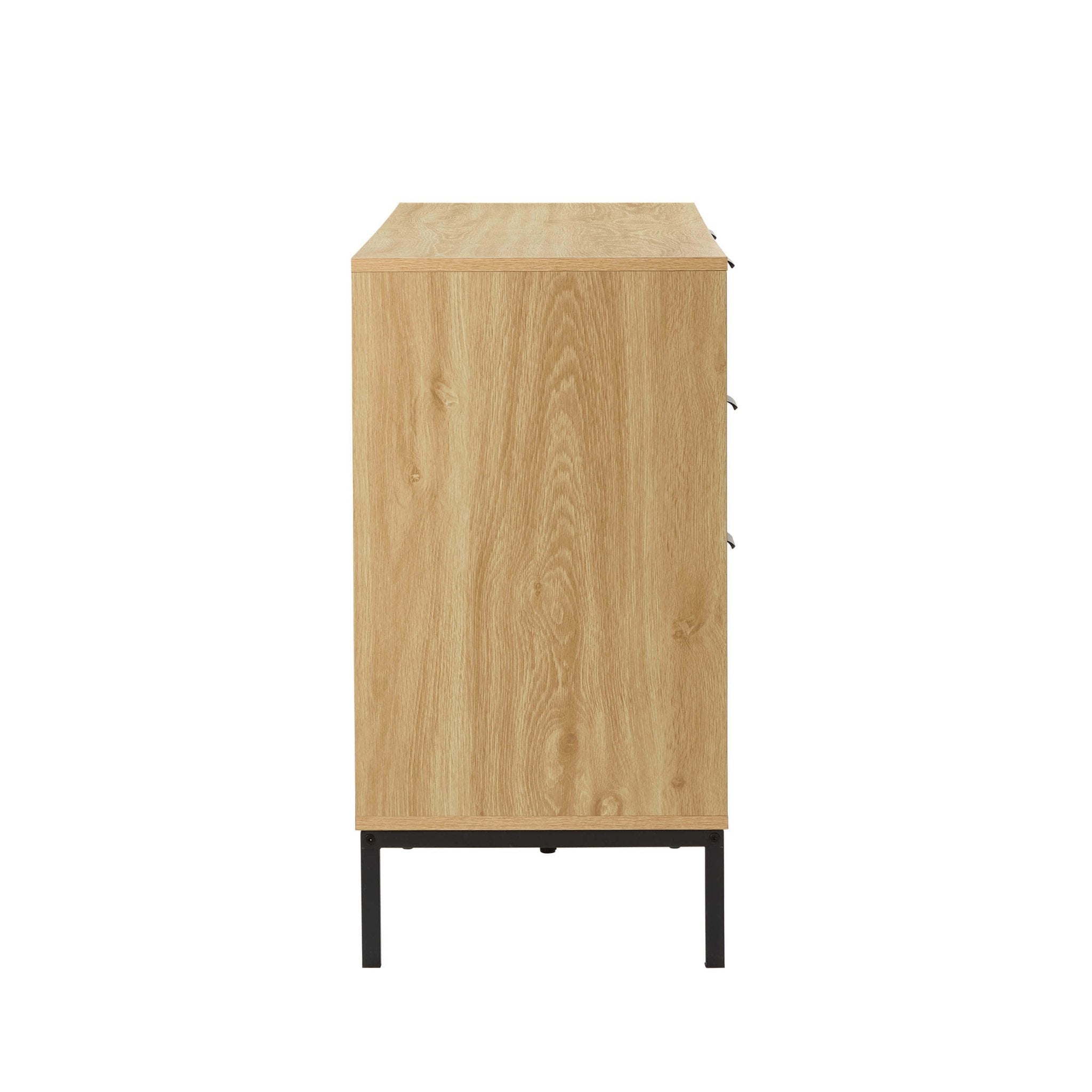 Isabella 6 Drawer Chest - Light Wood