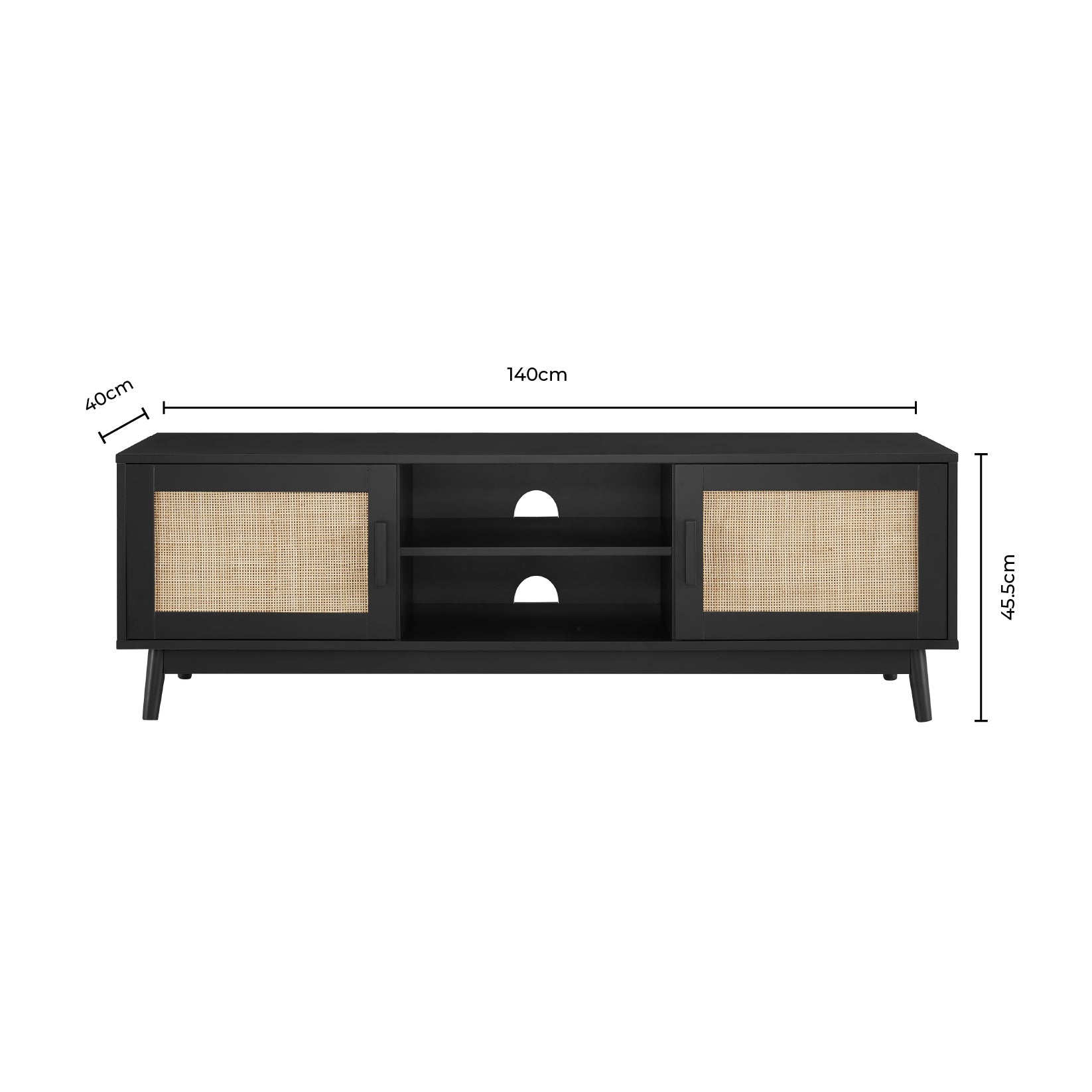 Isla TV Unit for TVs up to 60"- Taupe