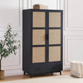 Isla 2 Door Wardrobe with Drawers - Black