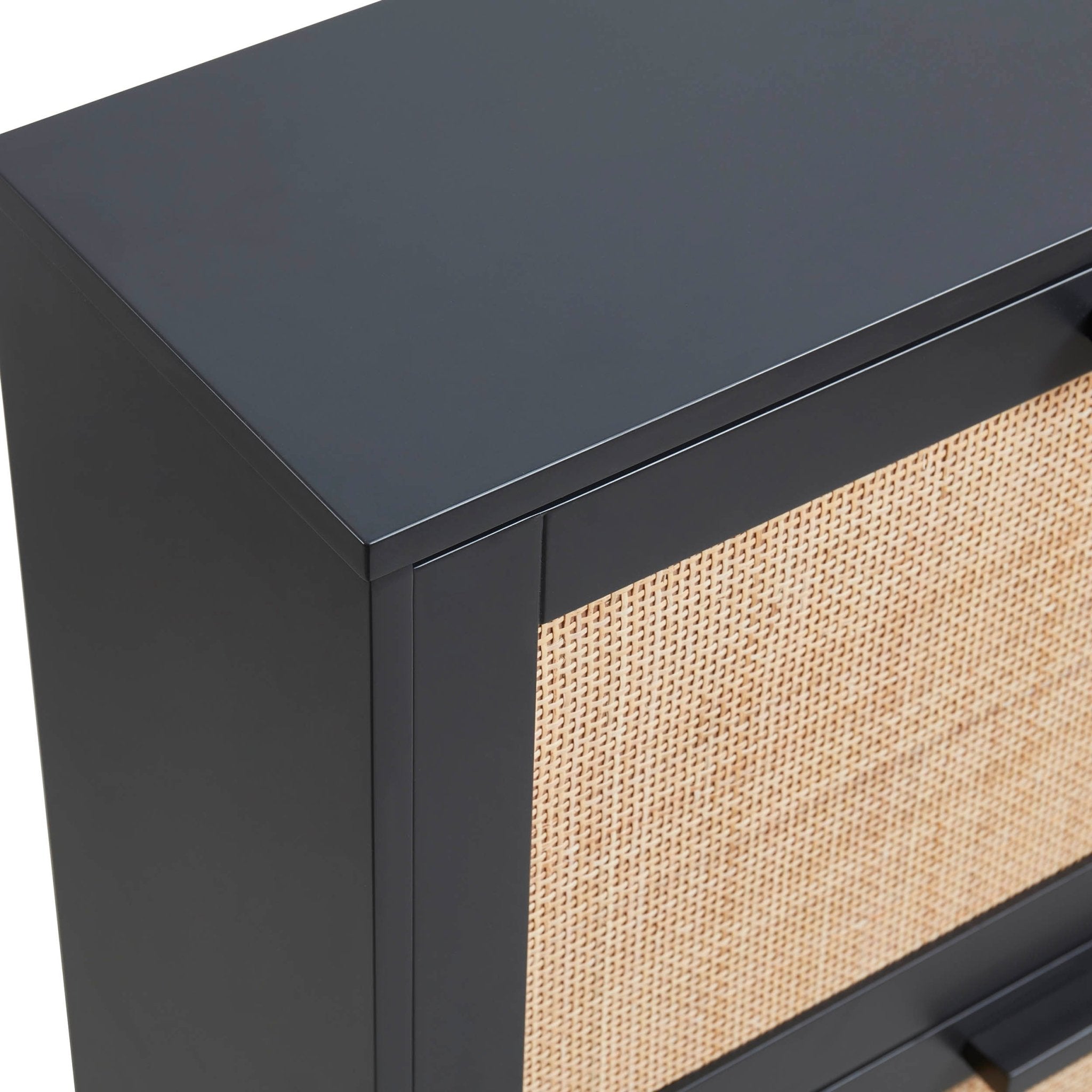 Isla Shoe Cabinet - Black