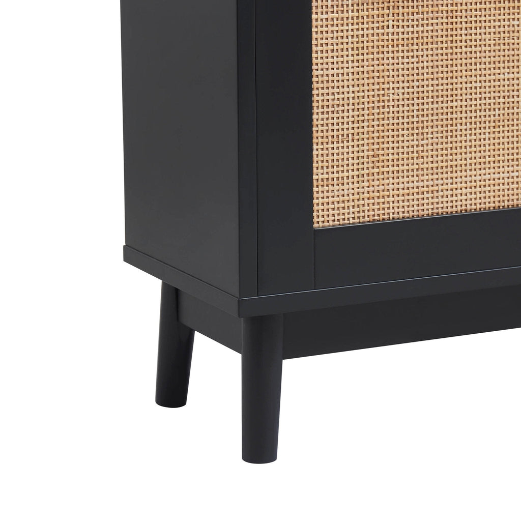 Isla Shoe Cabinet - Black