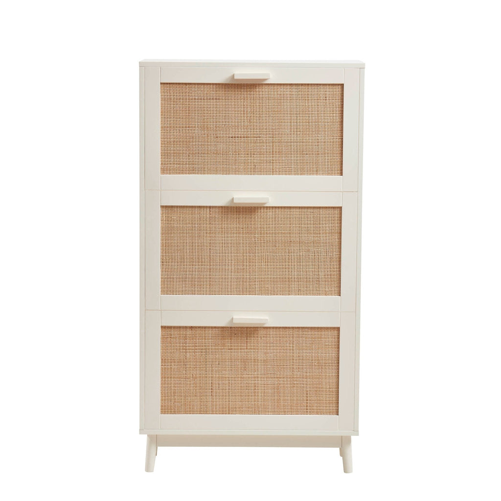 Isla Shoe Cabinet - Cream