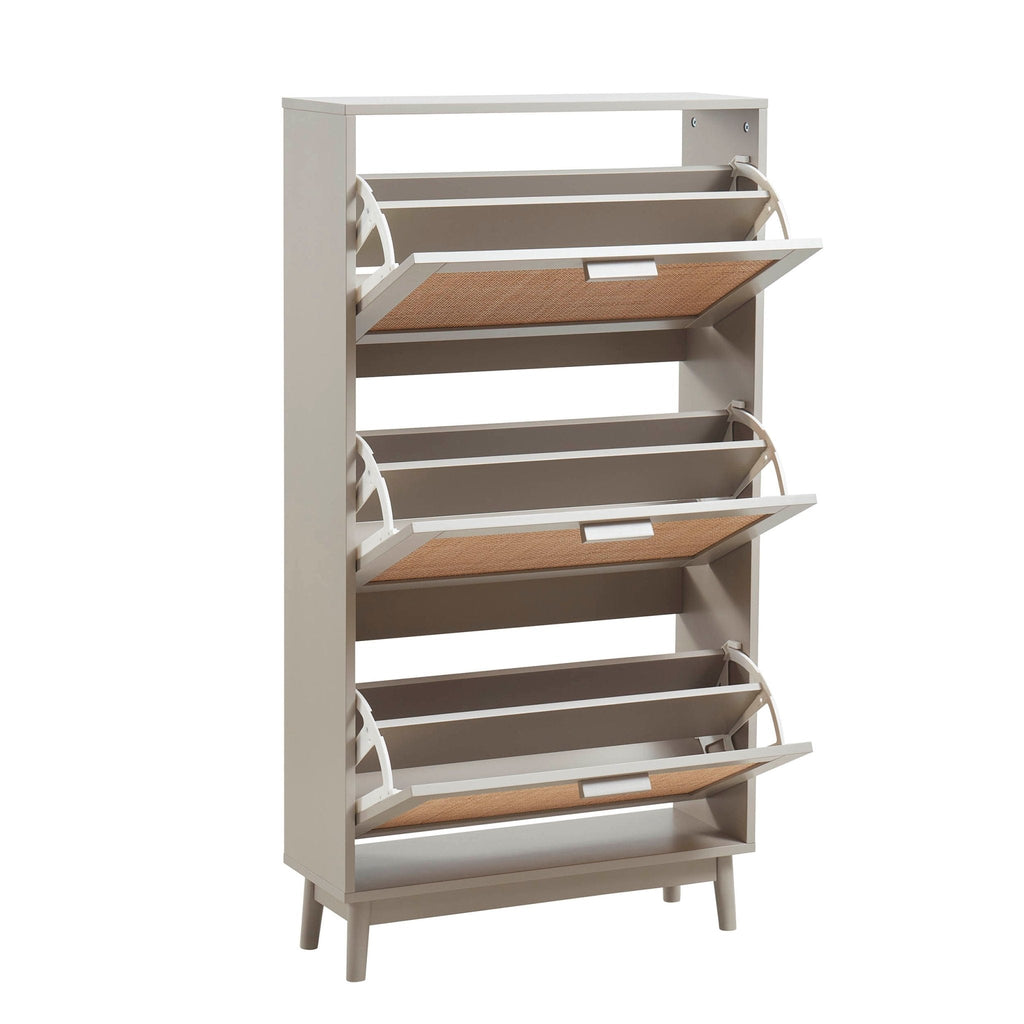 Isla Shoe Cabinet - Taupe
