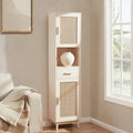 Isla Tall Storage Unit - Cream