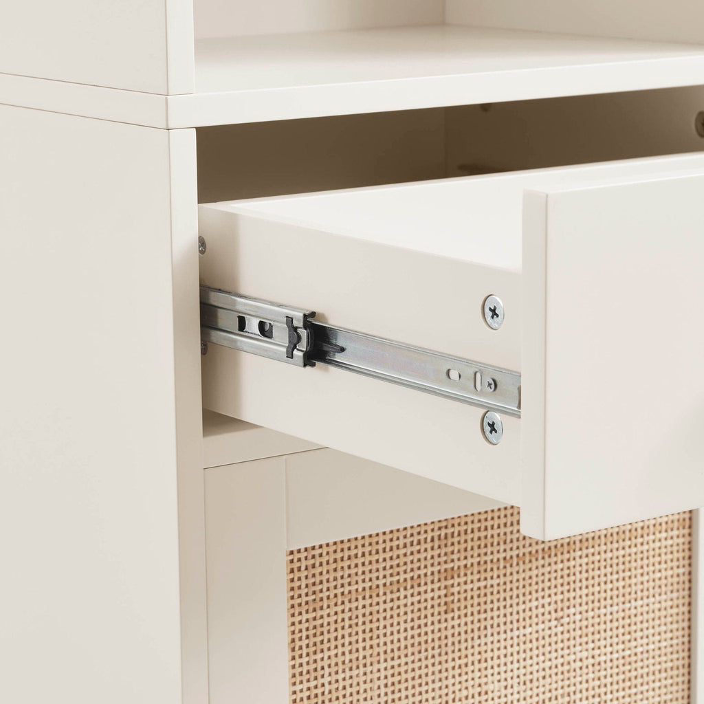 Isla Tall Storage Unit - Cream