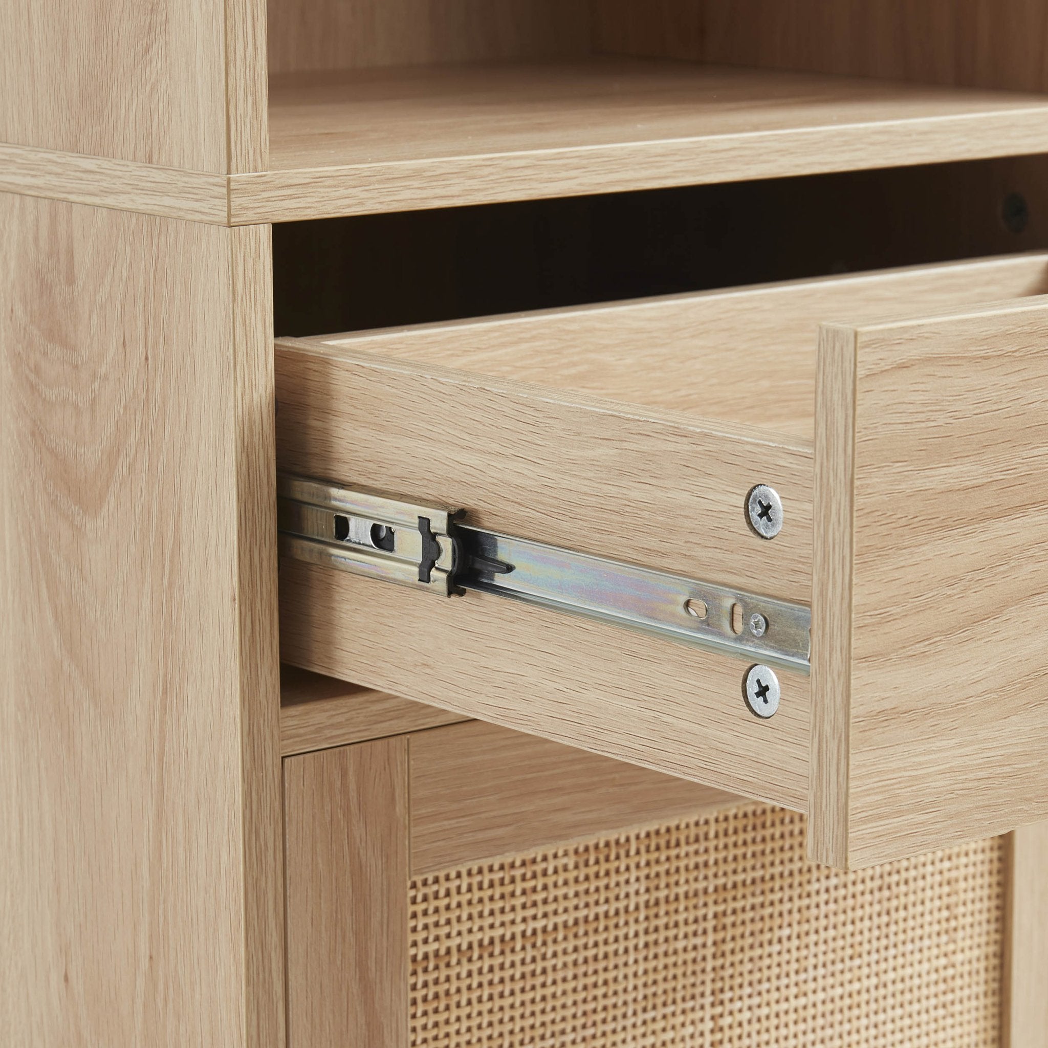 Isla Tall Storage Unit - Natural
