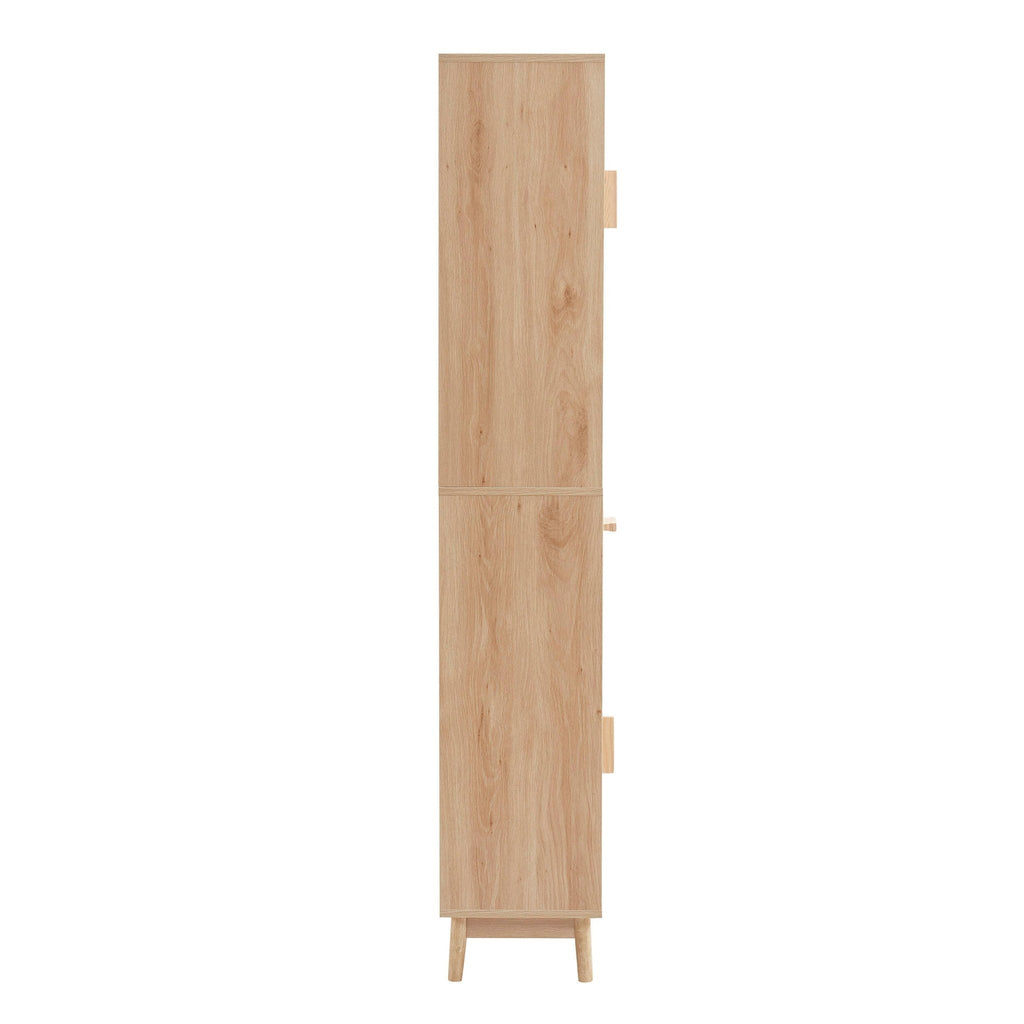Isla Tall Storage Unit - Natural