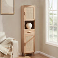 Isla Tall Storage Unit - Natural
