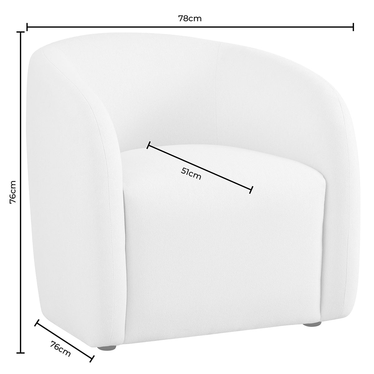 Liberty Accent Chair - Cappuccino
