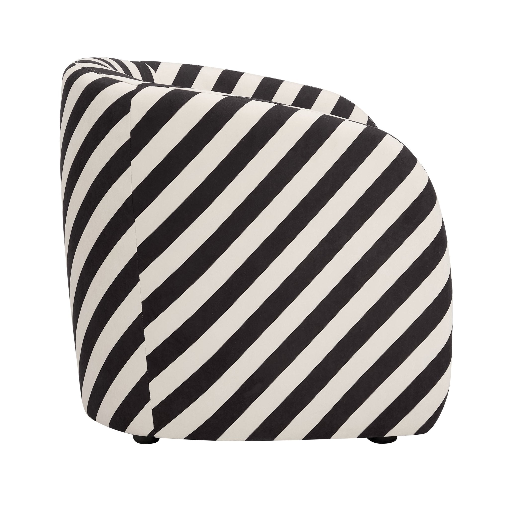 Liberty Accent Chair - Mono Stripe