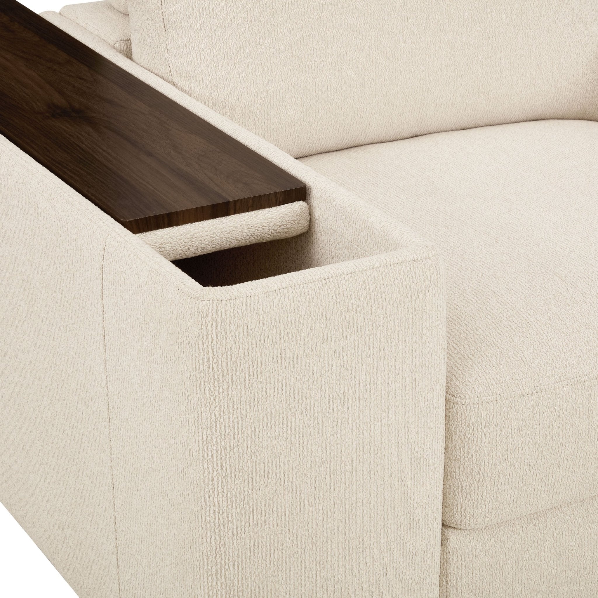 Lyon Armchair - Speckled Sand Boucle
