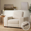 Lyon Armchair - Speckled Sand Boucle