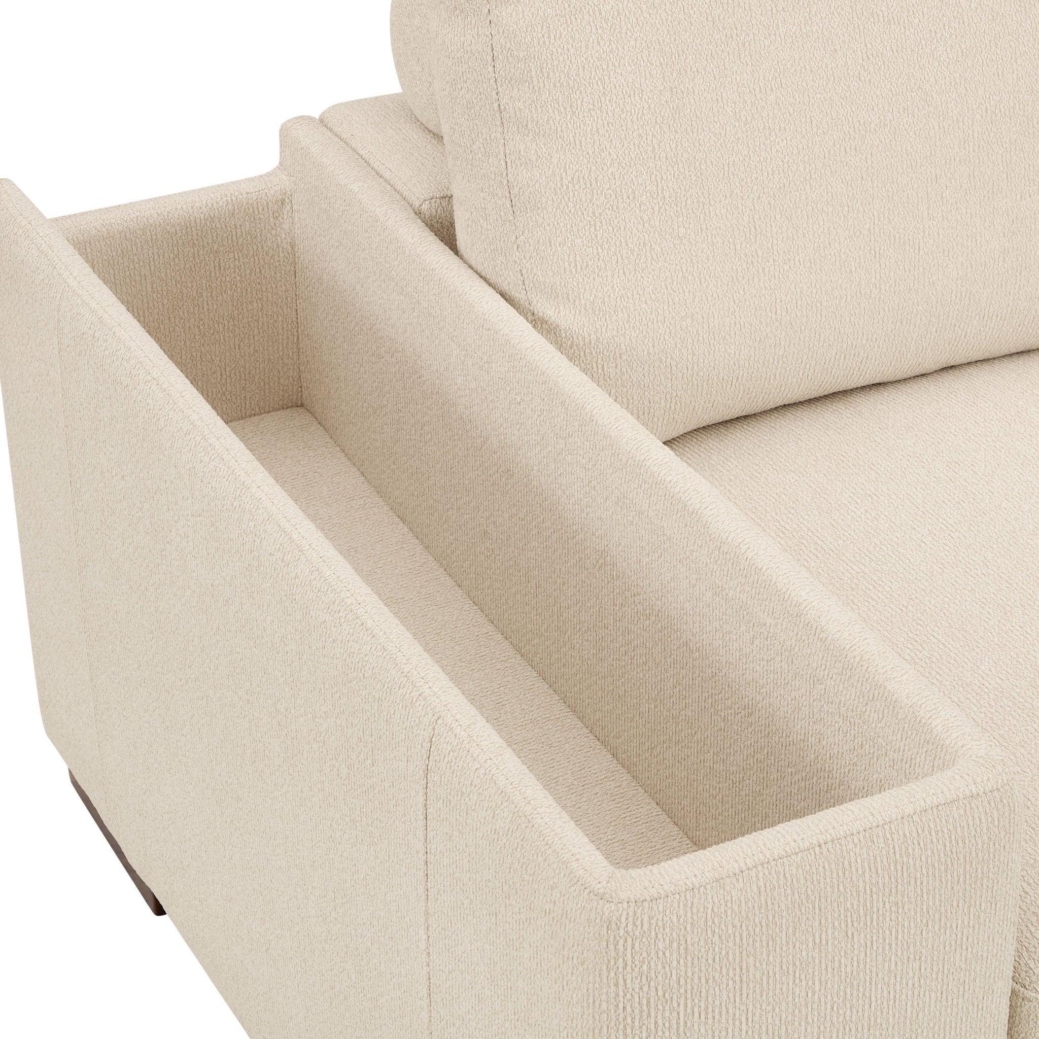Lyon Armchair - Speckled Sand Boucle