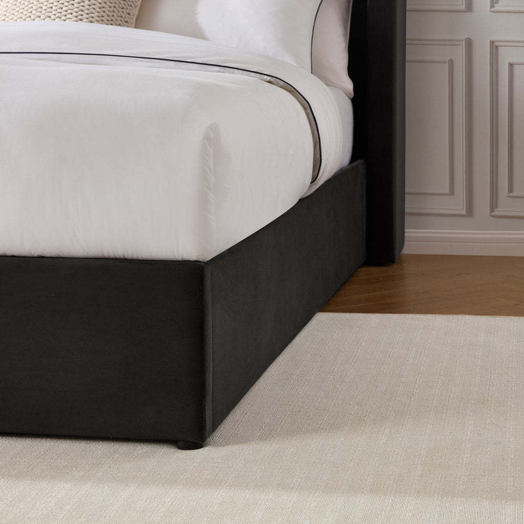 Madison Ottoman Storage Bed - Ink