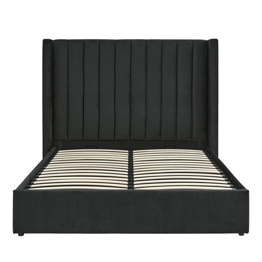Madison Ottoman Storage Bed - Ink