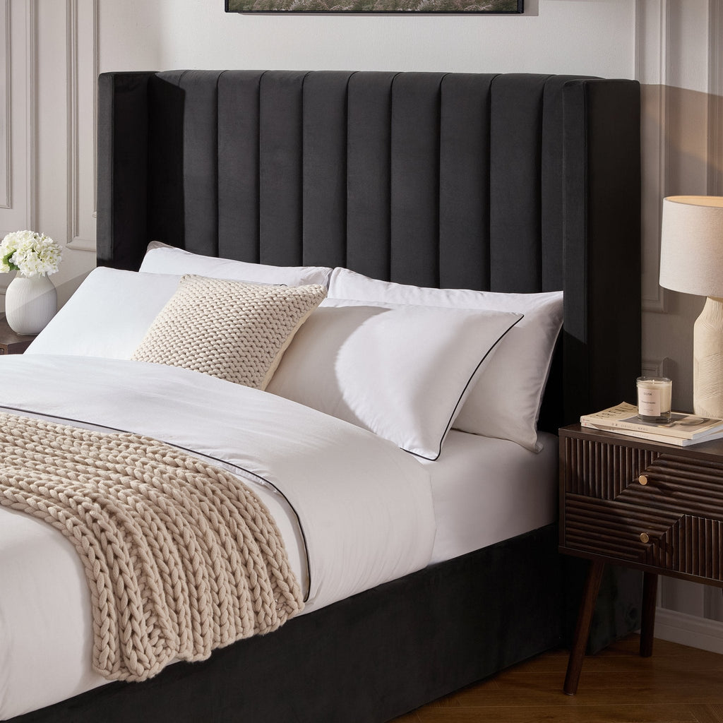 Madison Ottoman Storage Bed - Ink