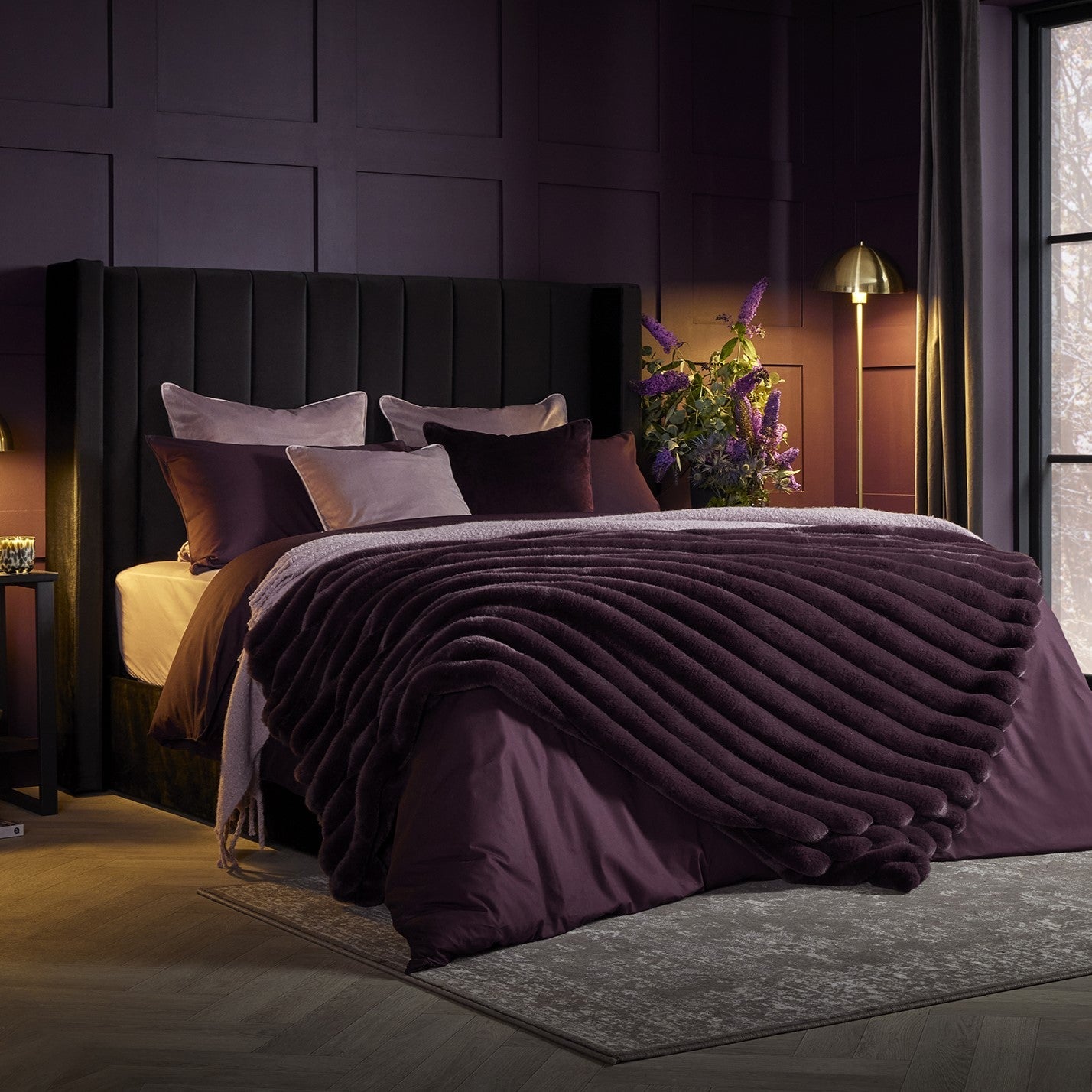 Madison Ottoman Storage Bed - Ink