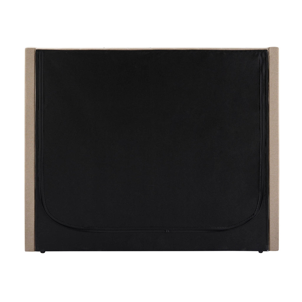 Madison Ottoman Storage Bed - Oatmeal