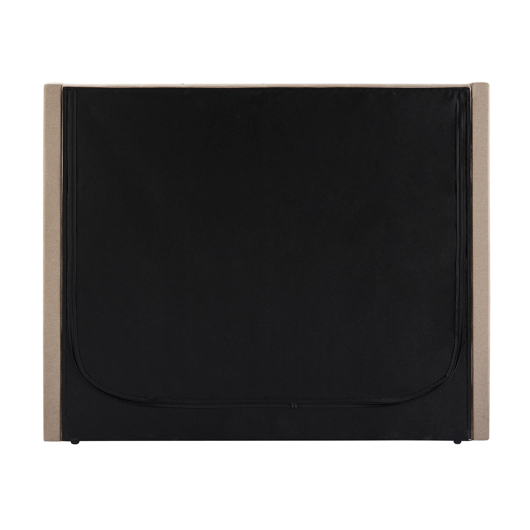 Madison Ottoman Storage Bed - Oatmeal