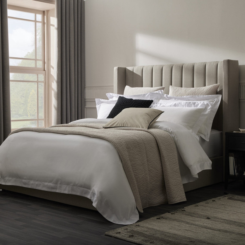 Madison Ottoman Storage Bed - Stone Grey
