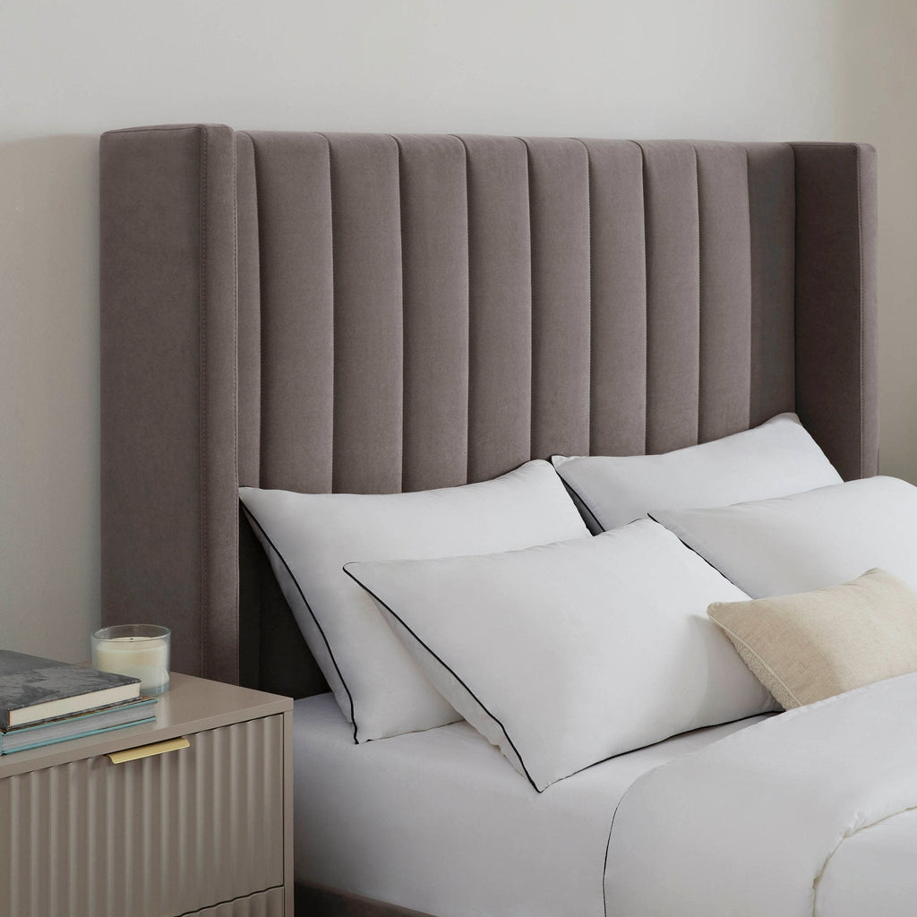 Madison Ottoman Storage Bed - Taupe