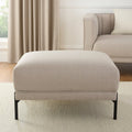 Madison Pouffe - Stone Grey
