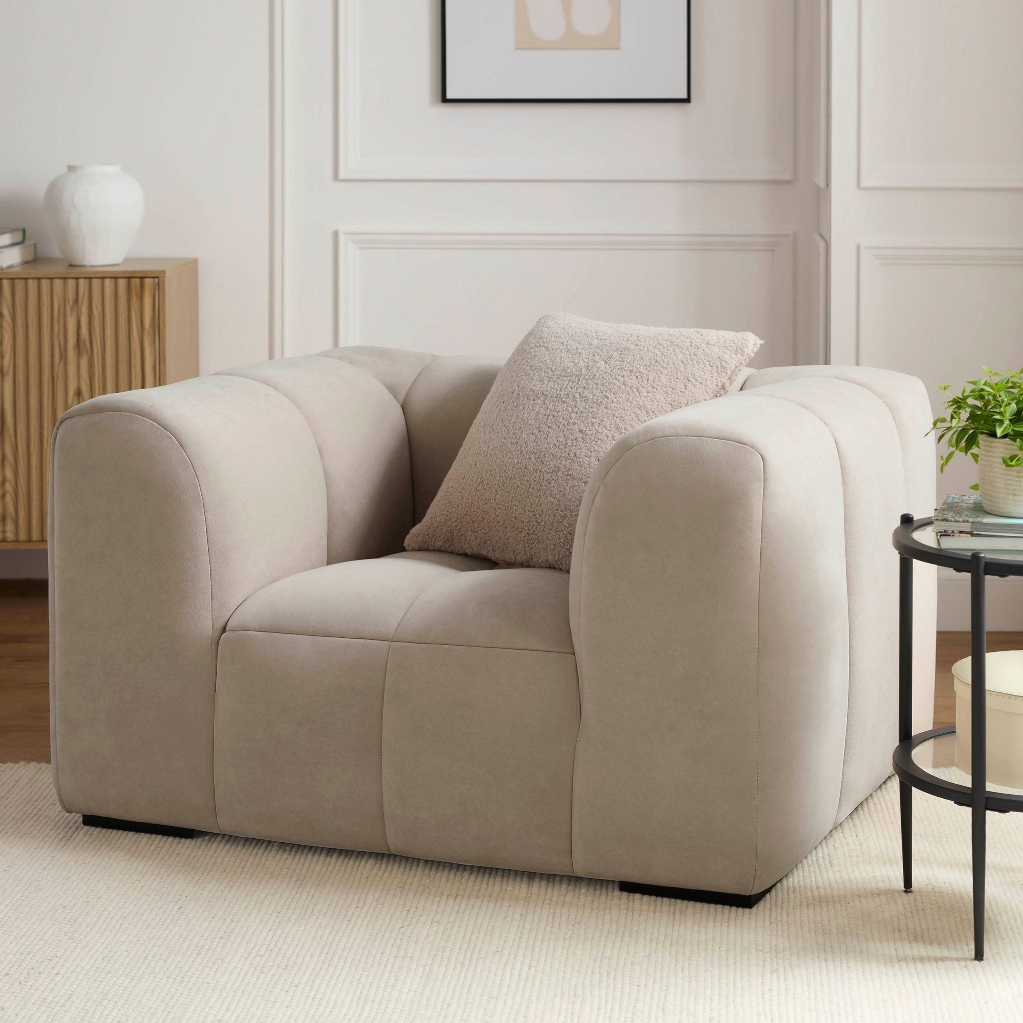 Manhattan Loveseat - Stone