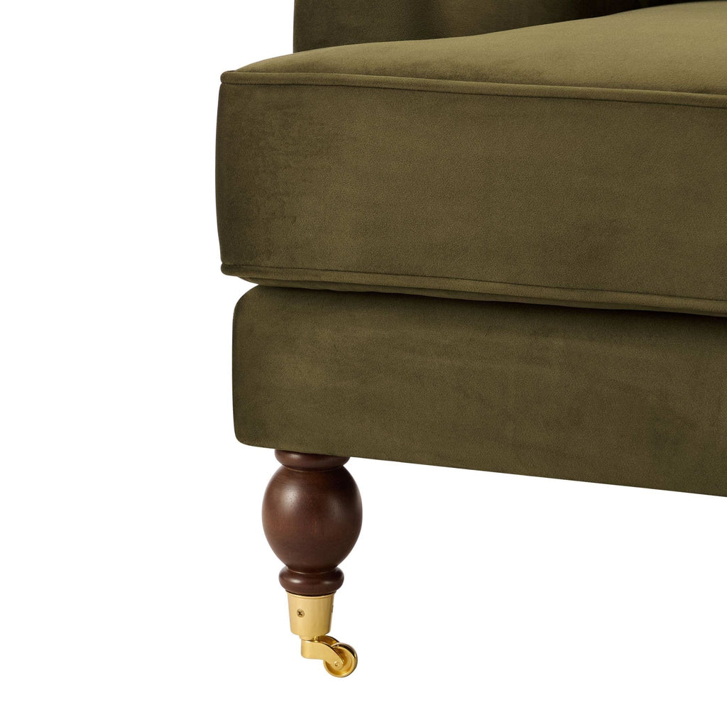Mara Armchair - Rich Green
