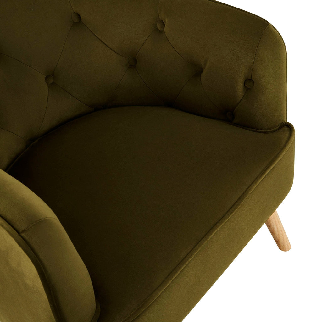 Margo Accent Chair - Rich Green