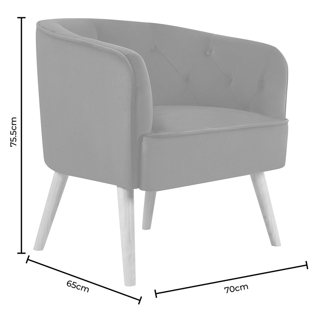 Margo Accent Chair - Rich Green
