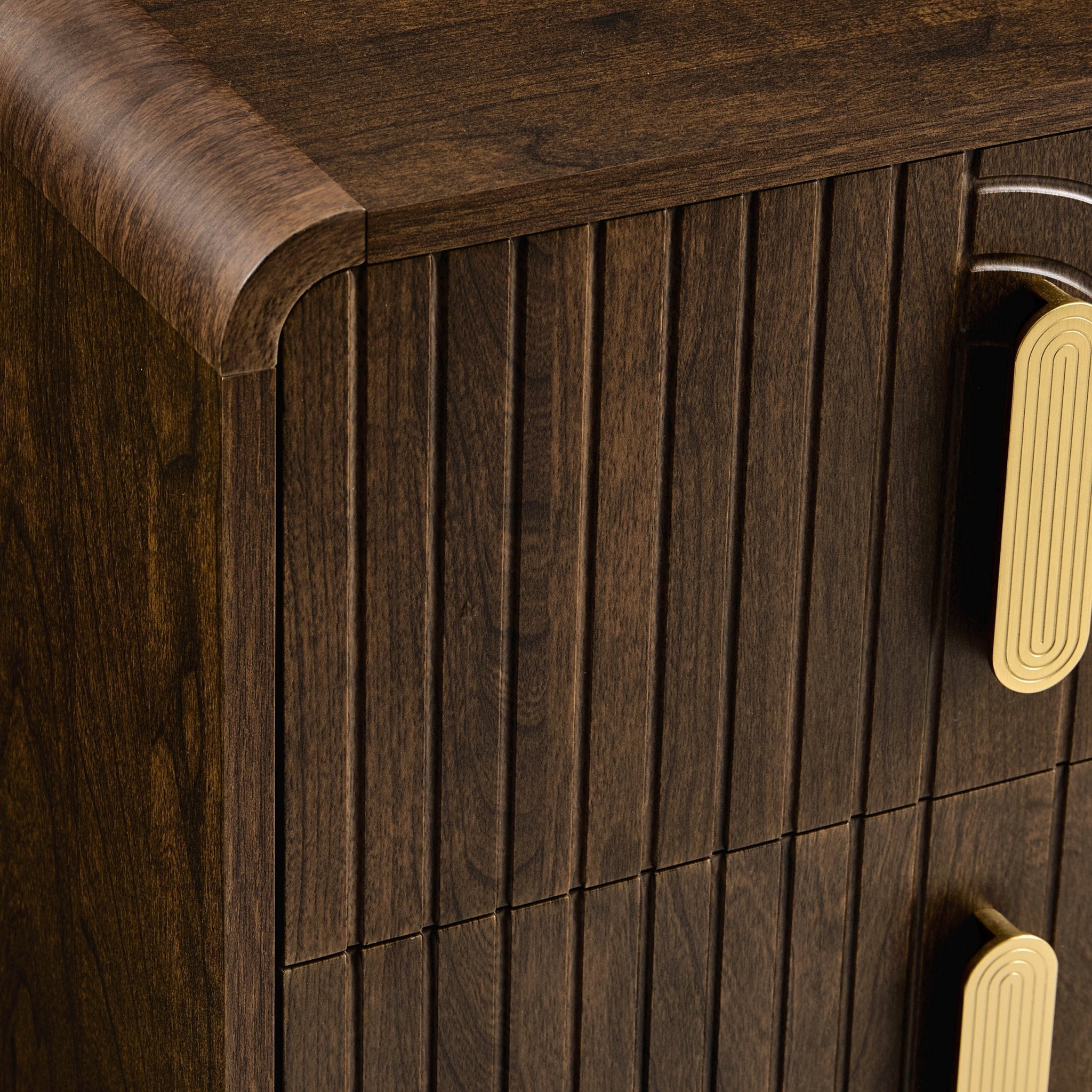 Marnie 2 Drawer Bedside Table - Walnut