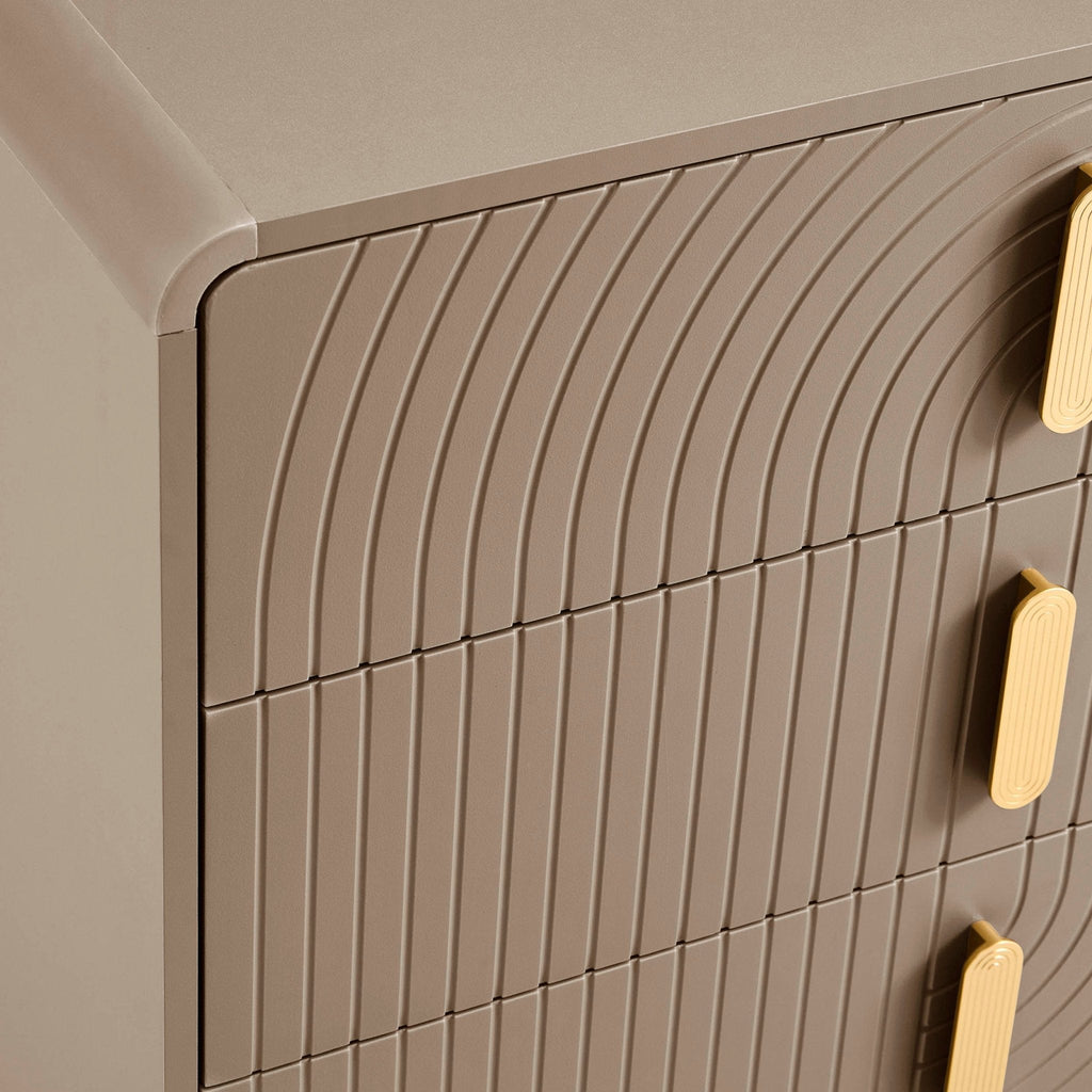 Marnie 3 Drawer Chest - Taupe