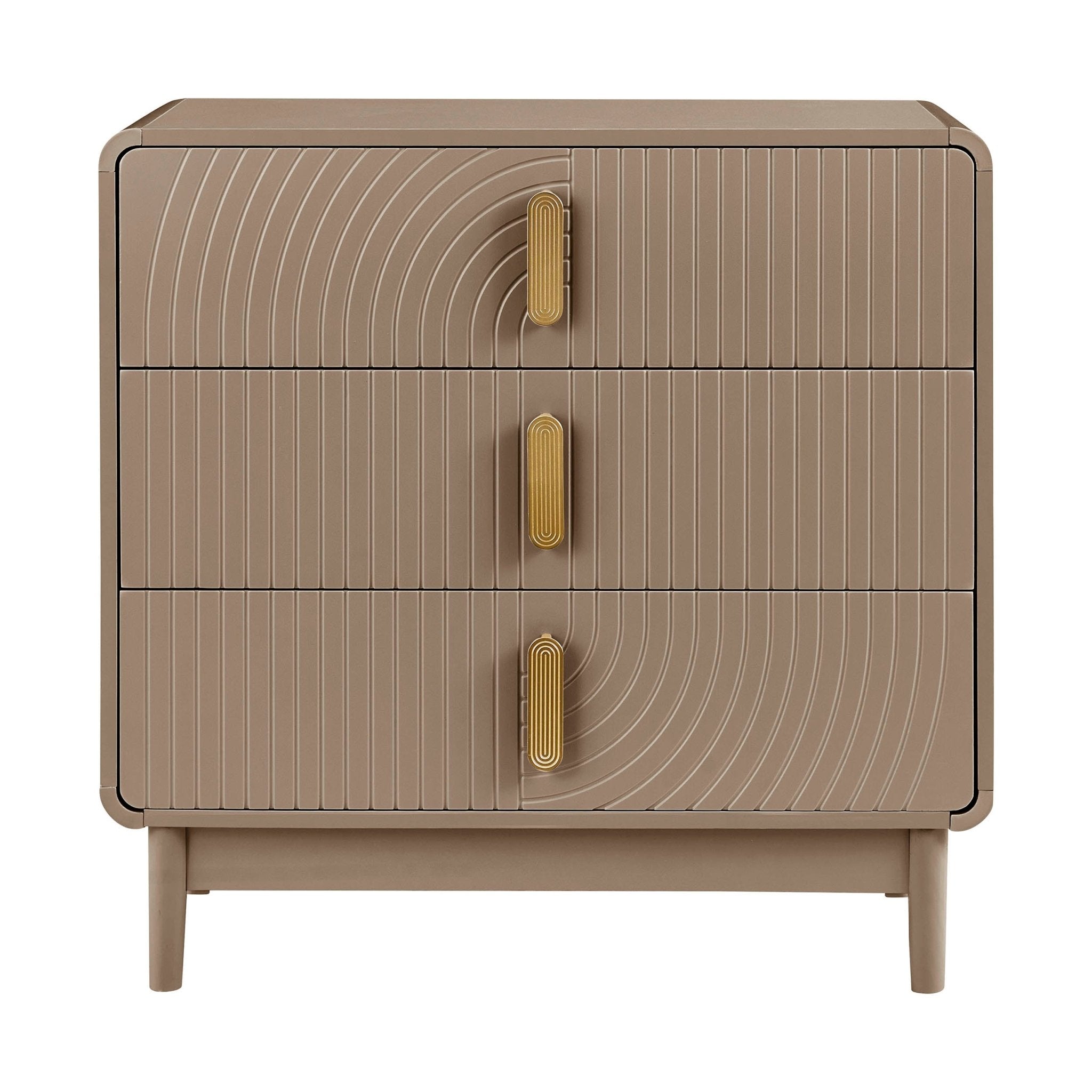 Marnie 3 Drawer Chest - Taupe