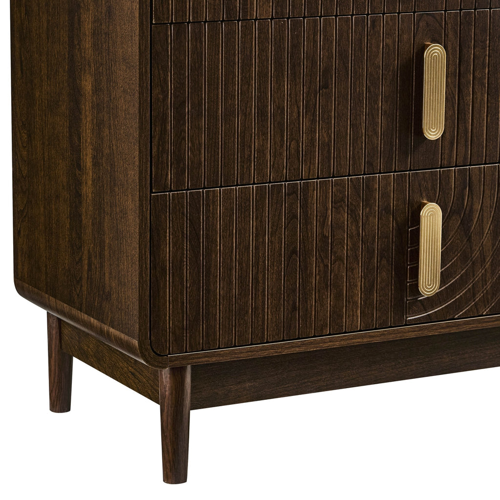 Marnie 3 Drawer Chest - Walnut