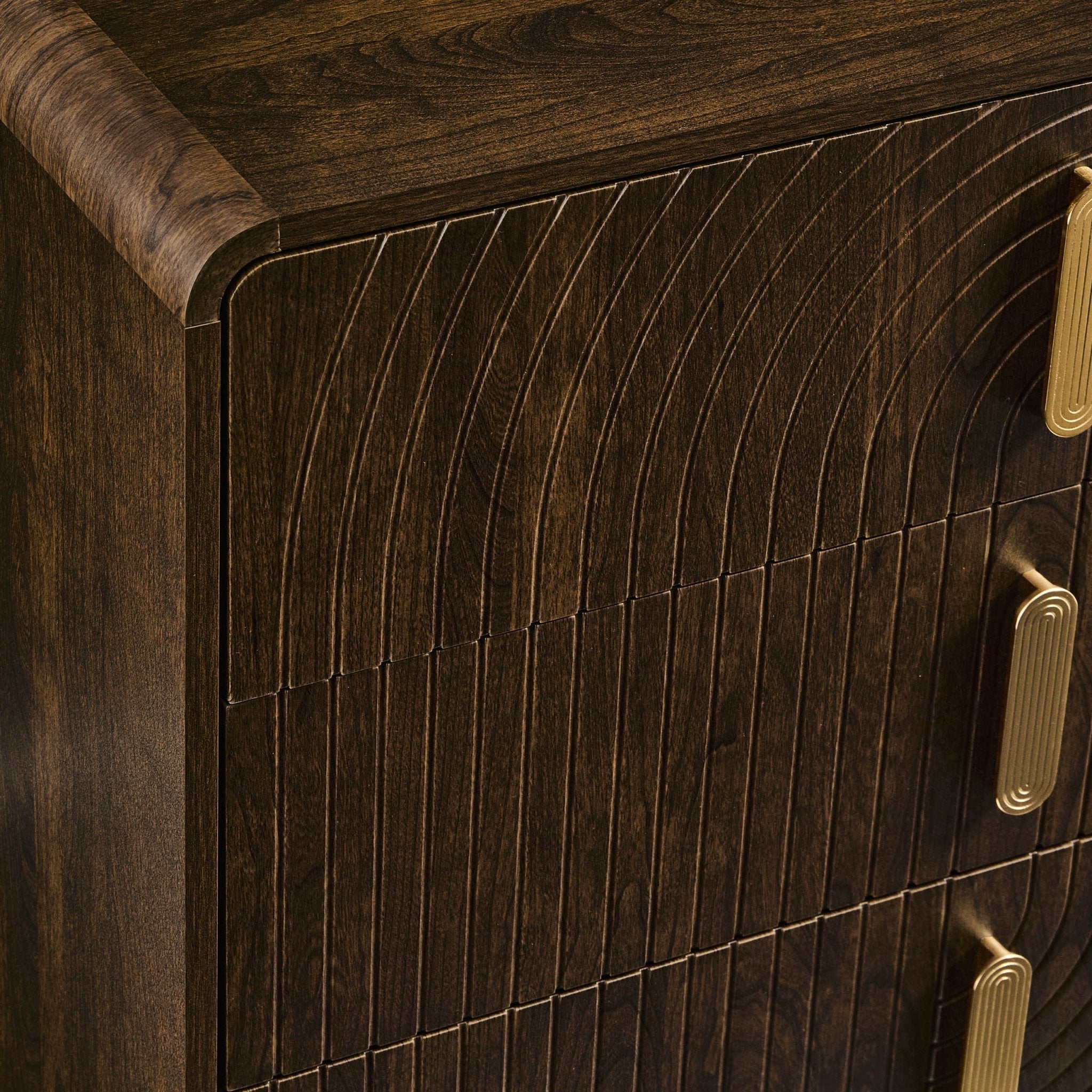 Marnie 3 Drawer Chest - Walnut