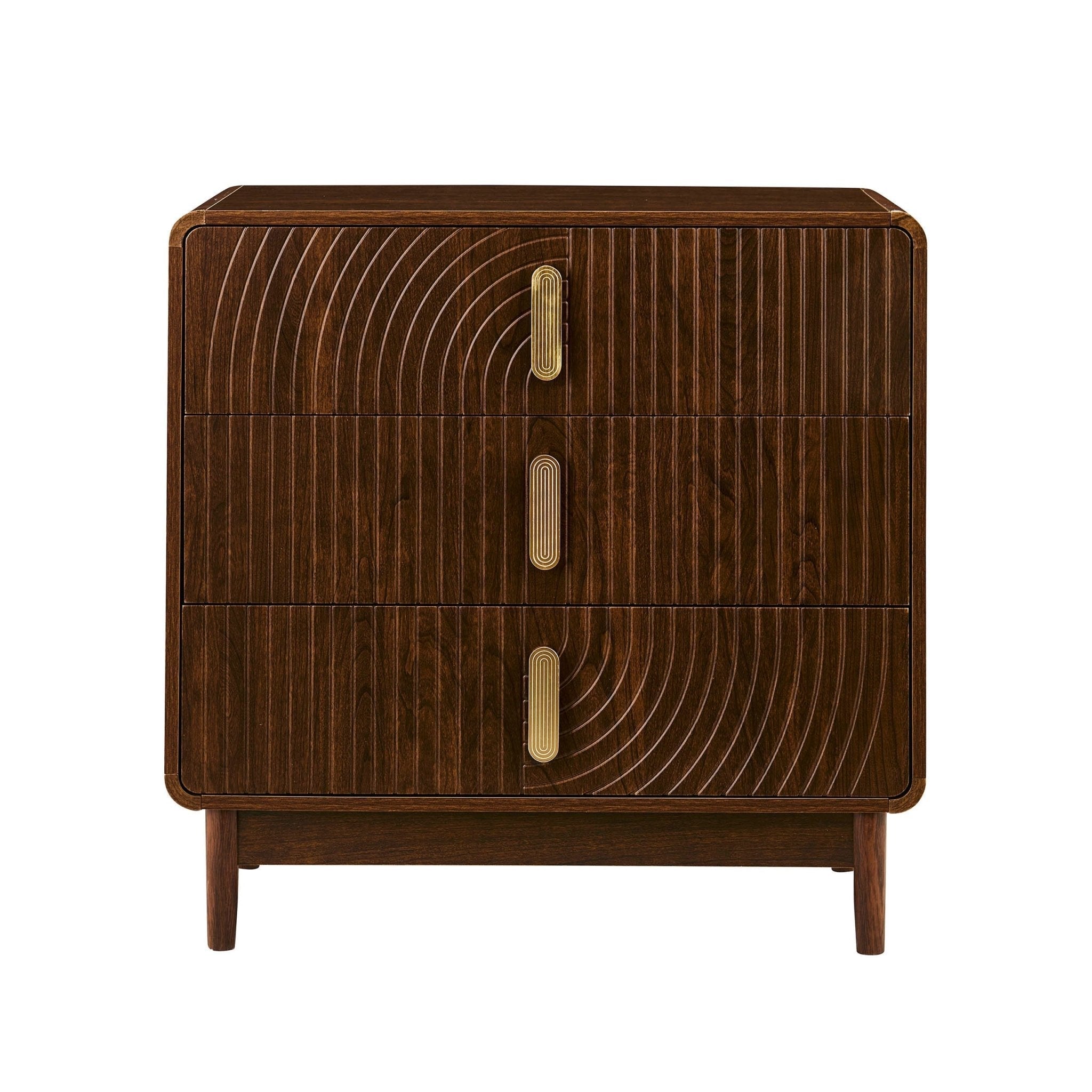 Marnie 3 Drawer Chest - Walnut