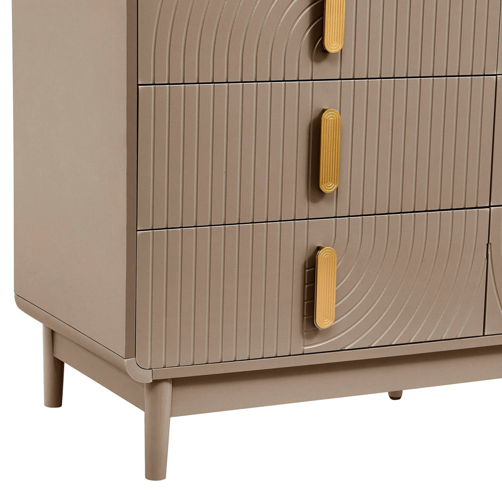 Marnie 6 Drawer Chest - Taupe
