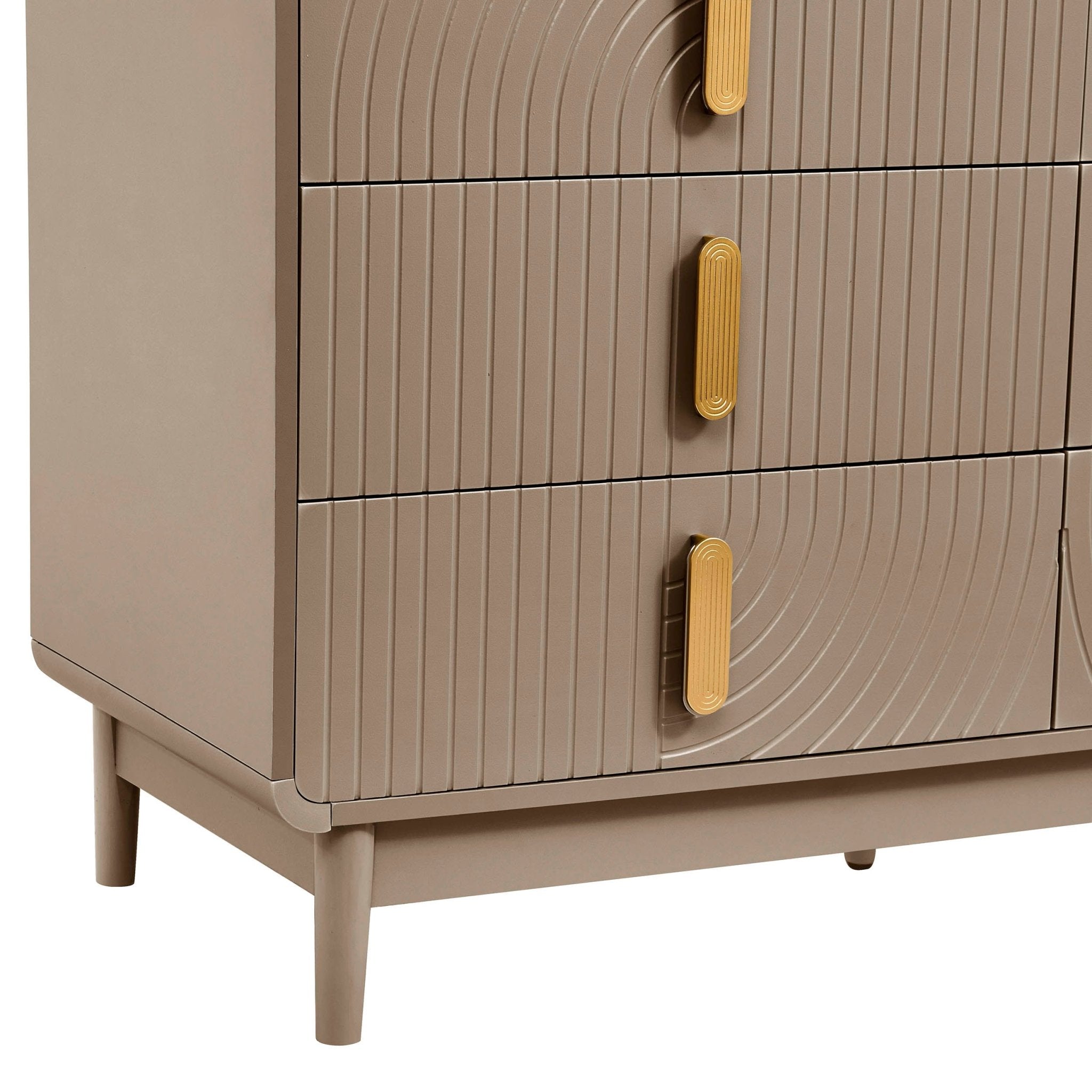 Marnie 6 Drawer Chest - Taupe