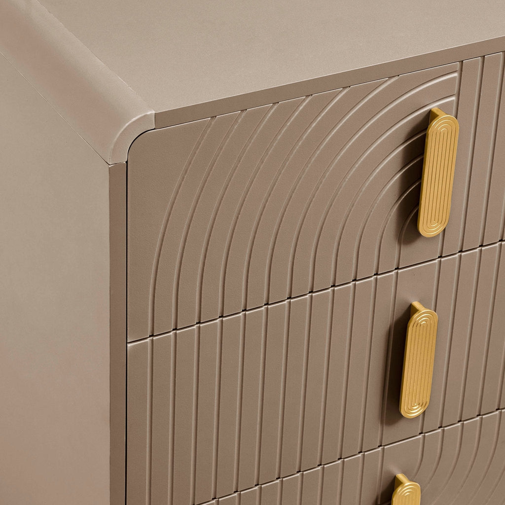 Marnie 6 Drawer Chest - Taupe