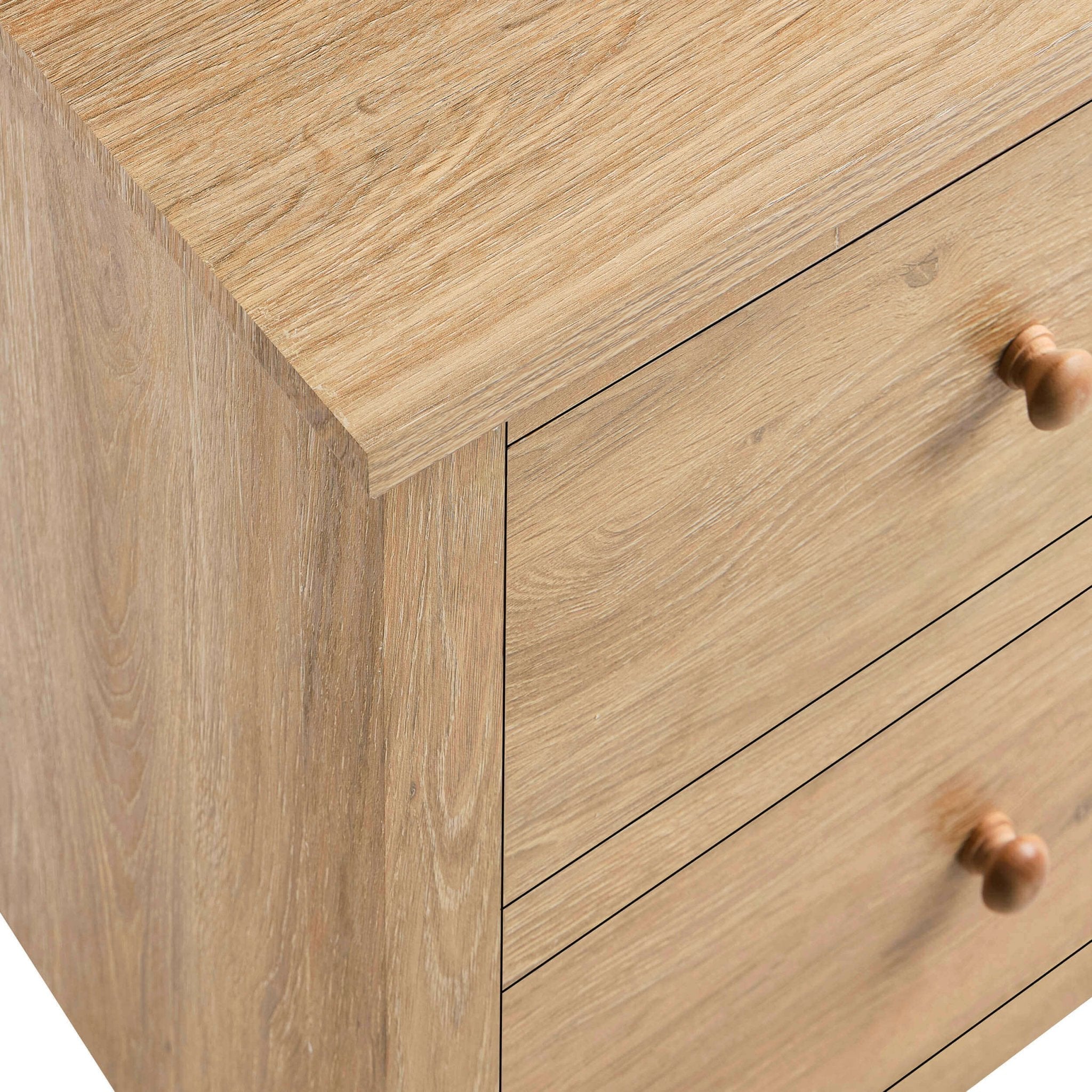 Nell 4 Drawer Chest - Light Wood