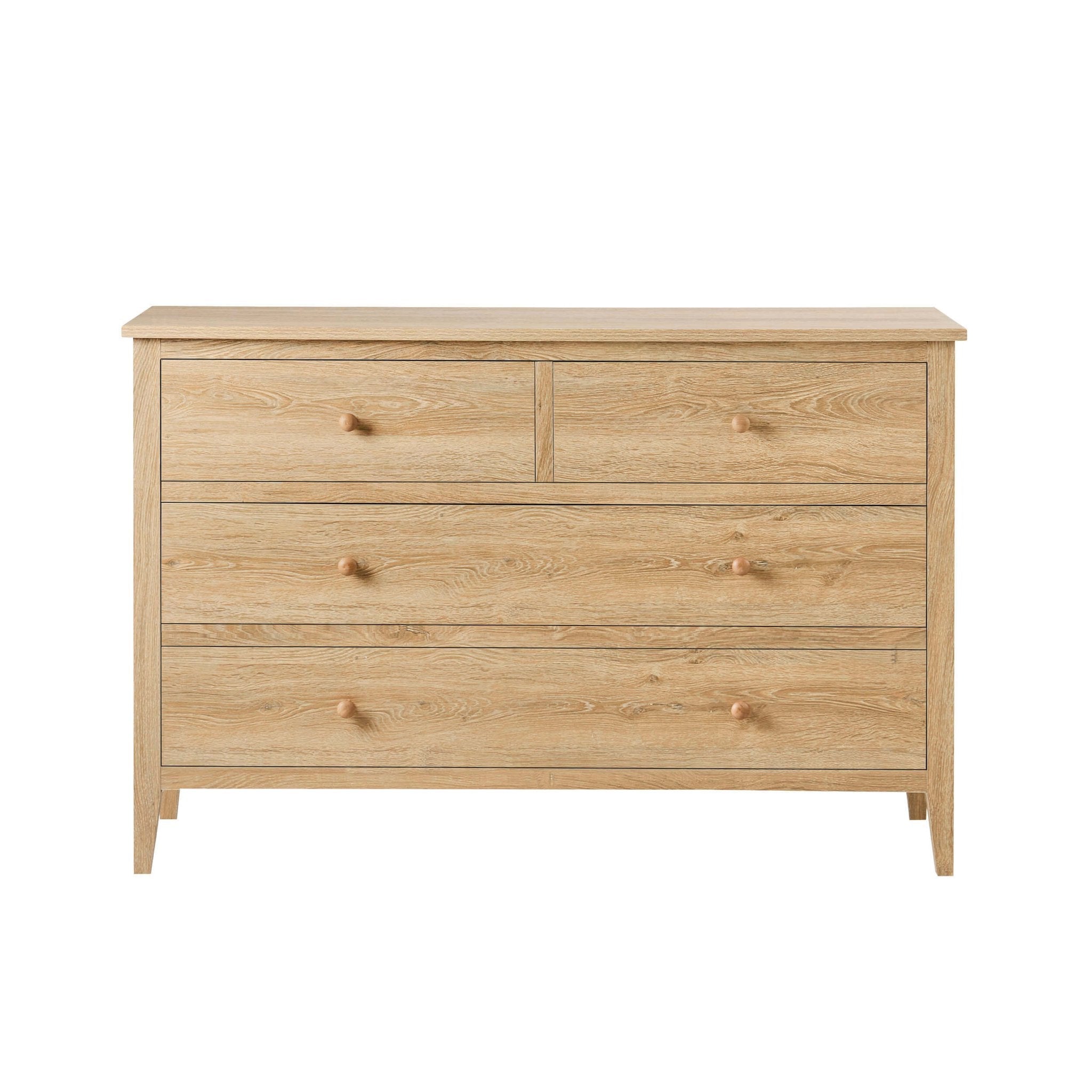 Nell 4 Drawer Chest - Light Wood