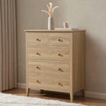 Nell 5 Drawer Chest - Light Wood