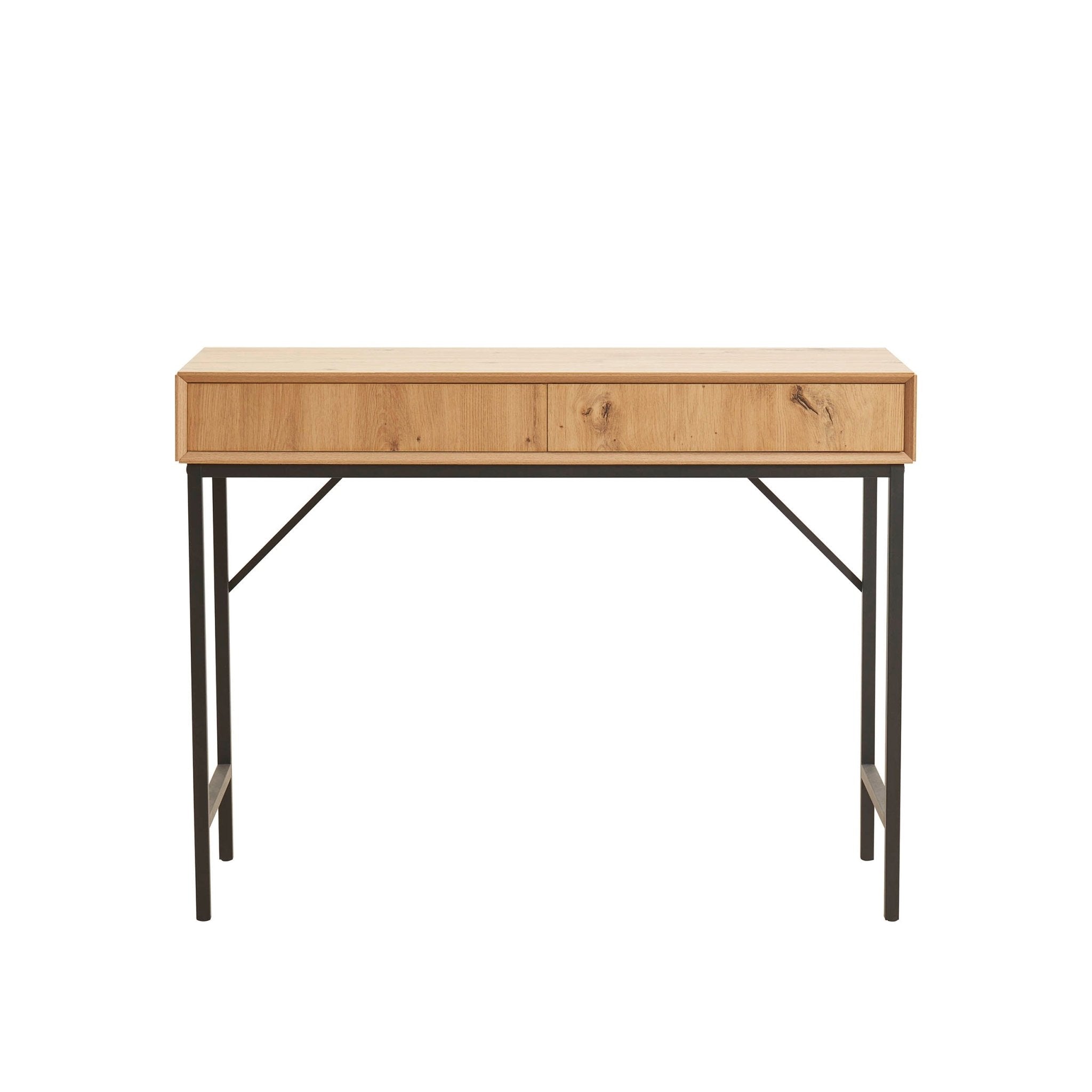 Nova Dressing Table Console - Light Wood