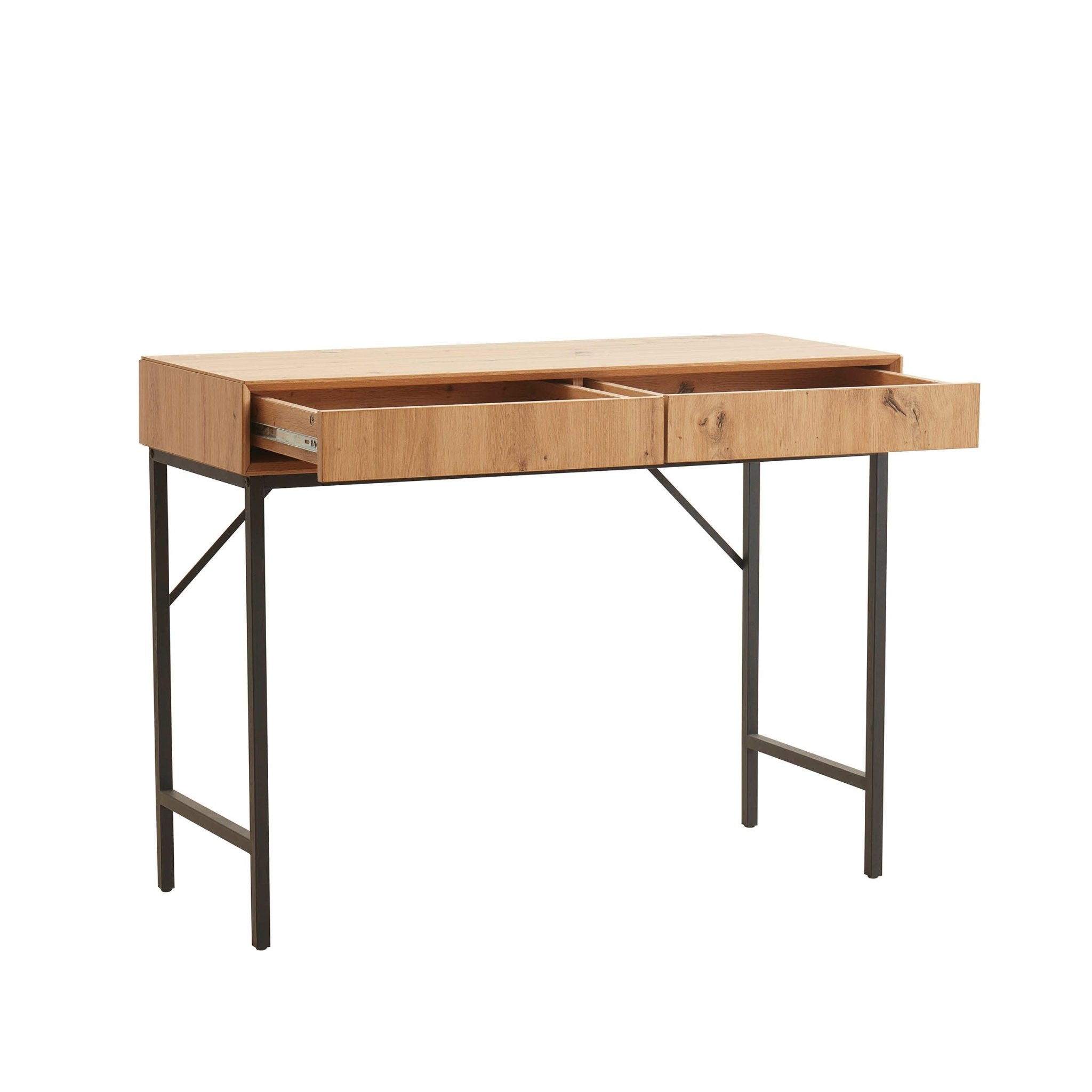 Nova Dressing Table Console - Light Wood